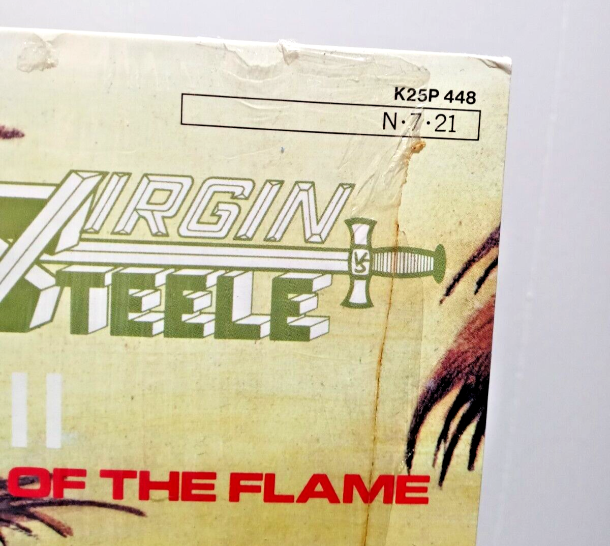 Virgin Steele - Guardians of the Flame Vinyl LP (1984 Nexus
