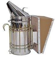 Bee Hive Smoker Stainless Steel W/heat Shield Beekeeping Equipment From Vivo on sale Bee Hive Smoker Stainless Steel W/heat Shield Beekeeping Equipment From Vivo on sale