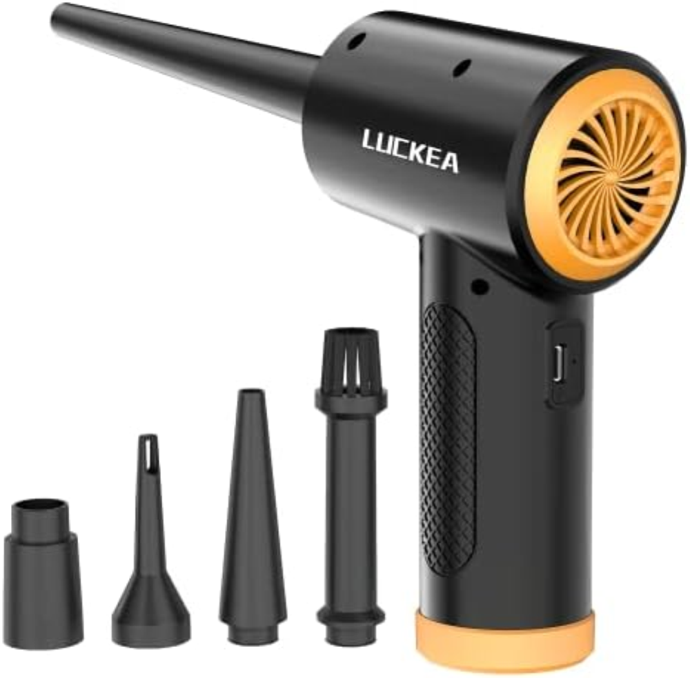 Aria Compressa Spray Elettrico Rimuovi Polvere PC - 3 VelocitÃ  Aria Portatile S