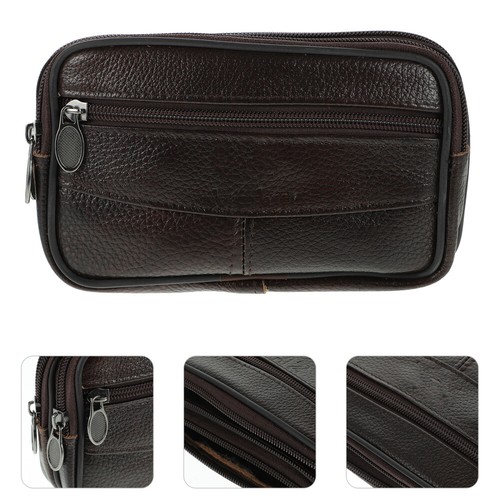 5 Count Mobile Phone Case Men's Waist Pouch Bag - Picture 7 of 12