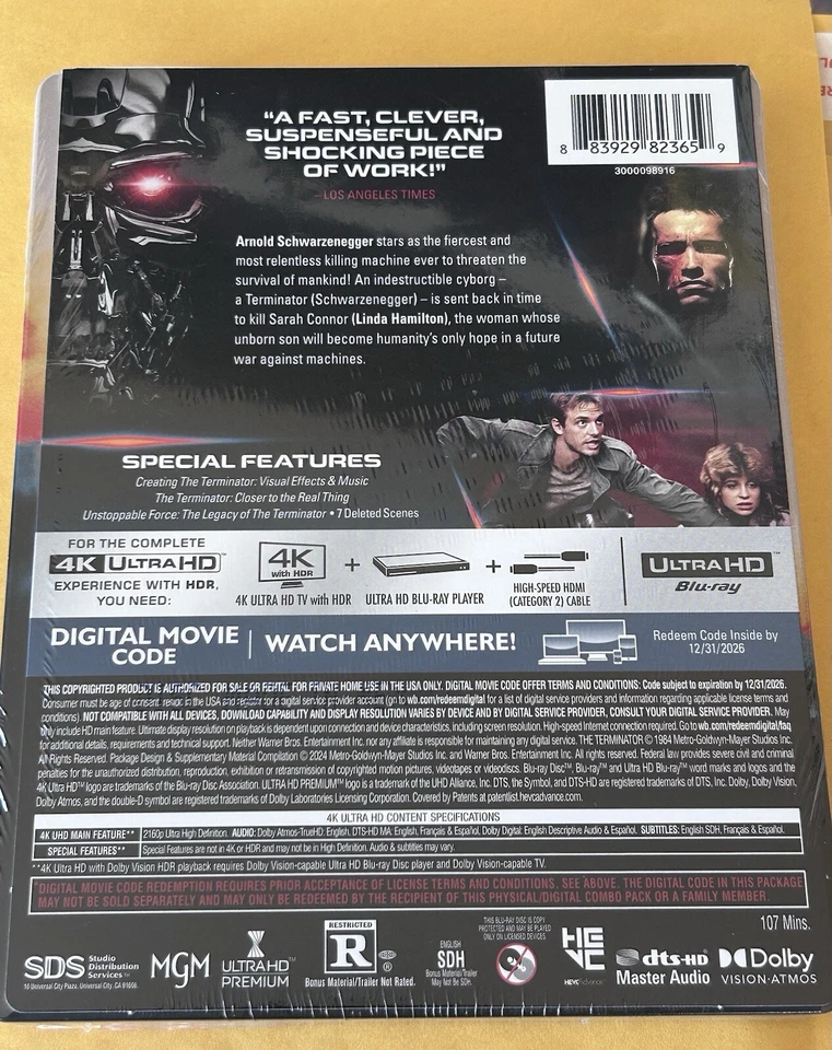 The Terminator (4K) Steelbook - Image 2 of 2