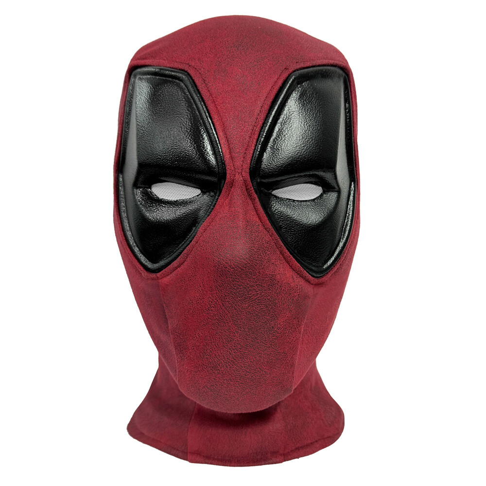 Deadpool Cosplay Red Mask With Faceshell Costume Accessories