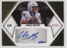 2023 SAGE Low Series Auto Gold 57/100 Charlie Brewer #A-CB Auto 2b2