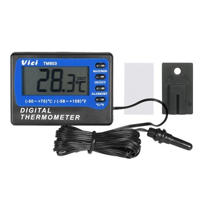  Mini LCD Digitalthermometer Temperaturanzeige Celsius Fahrenheit Grad