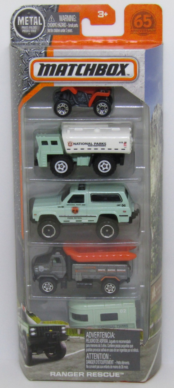 Matchbox Ranger Rescue National Parks 5-Pack Diecast Vehicle Set New | eBay