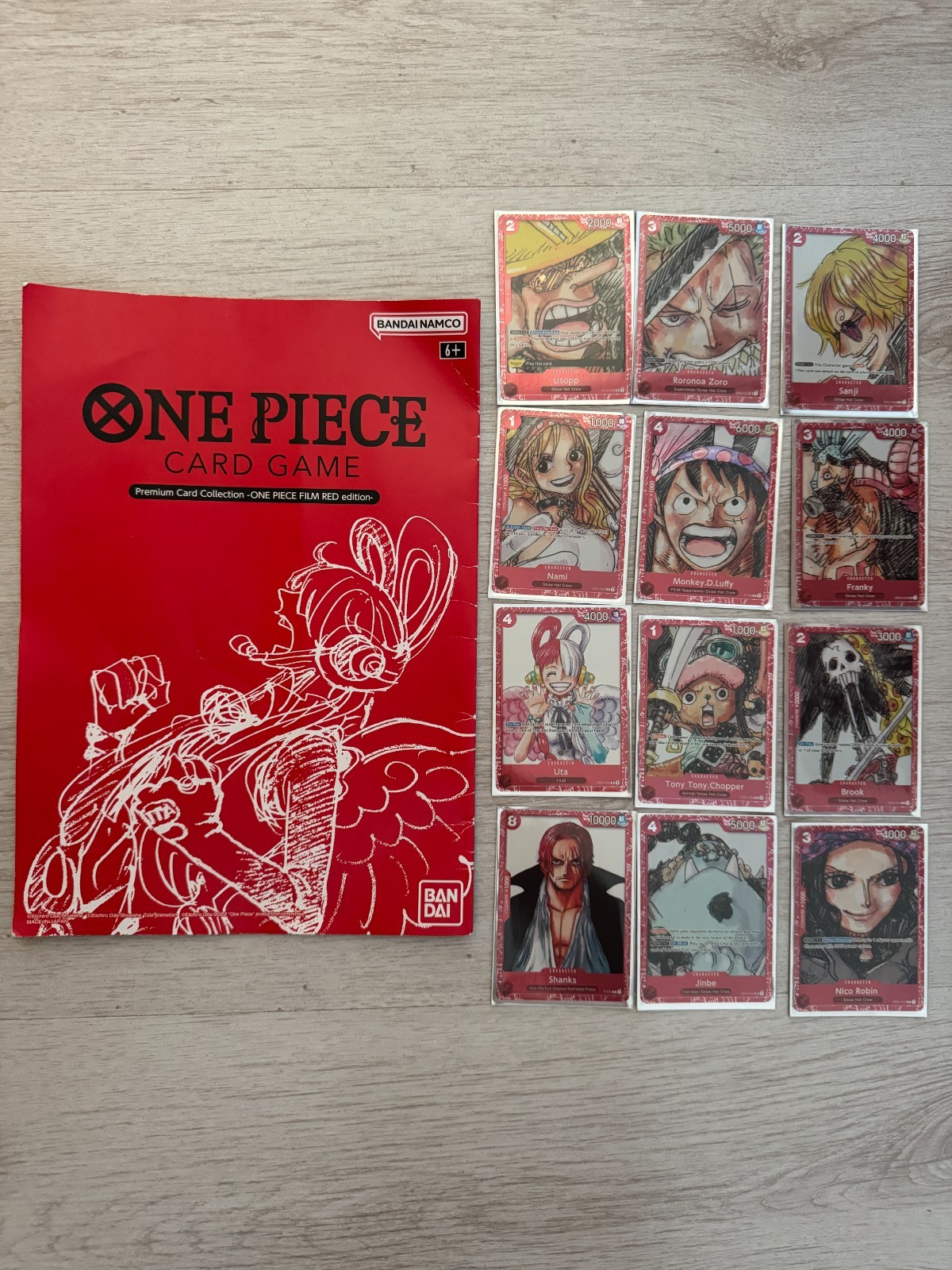 One Piece Card Game Premium Card Collection - FILM RED Edition English