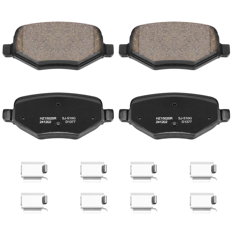 Kit completo de freio dianteiro e traseiro de cerâmica para Ford Police Interceptor Utility - Imagem 4 de 4