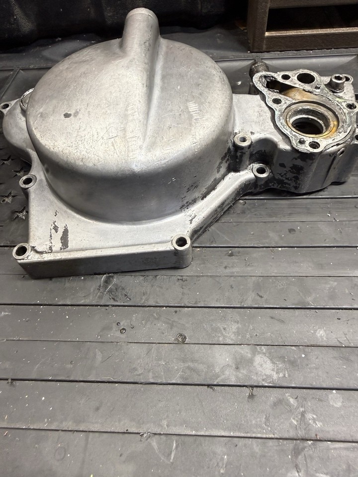 Engine Cap Sign 1989 Honda CR80R OEM Right Clutch Cover Water Pump Engine Case CR80 | eBay