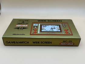 Nintendo Game & Watch MICKEY MOUSE MC-25 1981 Mint In Box