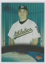 2005 Upper Deck Reflections Future Turquoise 41/50 Joe Blanton #123 fm0