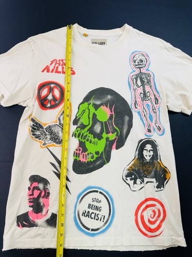 Dipartimento Galleria T-shirt Art That Kills bianca uomo taglia small stampa grafica - Foto 2 di 8