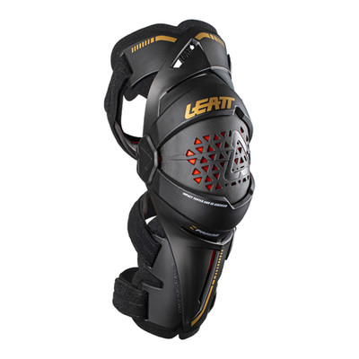 Leatt Z Frame MX Motocross Offroad Race Kniebandagen Paar Erwachsene weiß