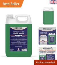 Washing Up Liquid Refill Kitchens & Catering Use, Lemon & Aloe Vera, 2.5L 4.78 per litre