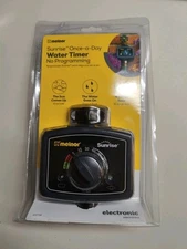 Melnor Water Timer Sunrise Once-a-Day Electronic Light Sensor No Programming