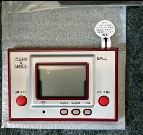 Rare Non-Sale Game & Watch Ball Reissue