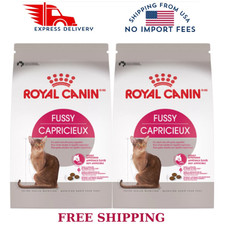 2 pack Royal Canin Feline Fussy Cat Adult Dry Cat Food Care Nutrition-7lb