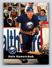 1991-92 Pro Set - Dale Hawerchuk #24 Buffalo Sabres Hockey Card