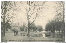 ATTP14-1066-95 - ARGENTEUIL - Les inondations de janvier 1910 - Le boulevard h