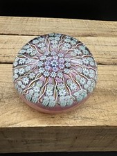 Vintage Perthshire - 15 Radial Spokes - Millefiori Paperweight Pre-1982