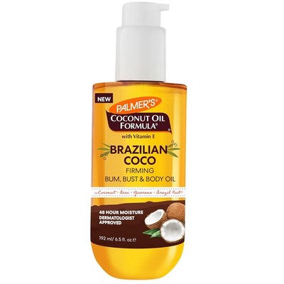Palmer's Coconut Oil Formula Brazilian Coco Firming Body Oil with Vitamin E, 6.5