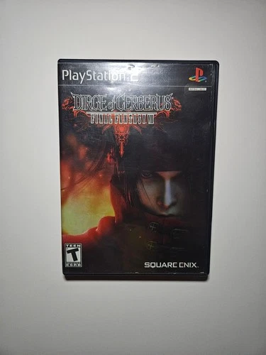 Final Fantasy VII 7 Dirge of Cerberus - PS2 - COMPLETE CIB w/ Manual TESTED