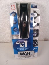 Wahl All In One Rechargeable Trimmer Self Sharpening Box Has Damage
