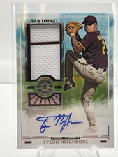 Panini 2025 Boys of Summer Tyson Neighbors Autograph Memorabilia Padres #PM-TNB