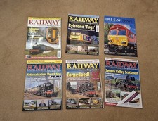 The Railway Magazine July-December x 5 plus extra mag.