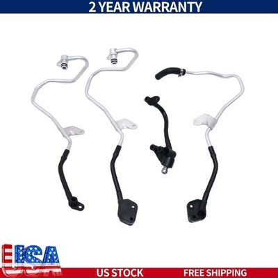 Fits for Mercedes GL63 AMG 2014-2016 Turbo Coolant Pipe Lines 4PCS 1572000000