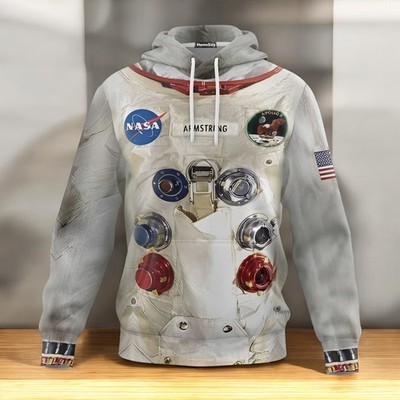 3D 50th Anniversary Armstrong Spacesuit Hoodie QT21160Hf
