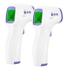 Large LCD Digital Infrared Thermometer Non-contact Forehead Baby Temperature Gun