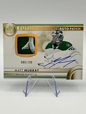 2023-24 SP Authentic Hockey #125 Matt Murray /100 Future Watch Auto Patch Rookie