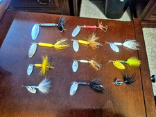 LOT OF 11  ROOSTER TAILS  Various Sizes 8 Branded 3 Unbranded