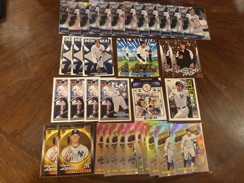 Aaron Judge 37 Card Lot Profiles Drip All Topps Team Titans 1991 Perennial 8 Bit