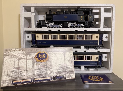 G Scale Model Trains LGB 70685 Orient Express Set - Locomotive + 2 Coaches RARE! | Condition: New: Other (See Details)