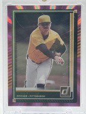 2025 Donruss #29 Paul Skenes Pink Laser # 50/50 Last Print