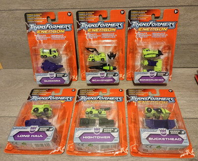 Transformers Energon Micromaster Series 2 2004 Constructicons Devastator Re-Seal