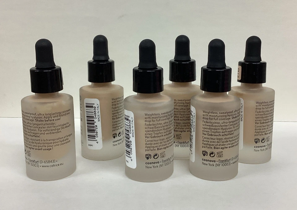 Catrice LOT OF 6 One Drop Coverage Concealer 003 PORCELAIN 0.23oz TRV SZ ASPICT - Image 3 of 4