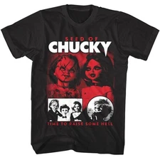 Seed of Chucky Raise Some Hell Men's T Shirt Child's Play