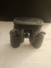 Vintage FOCAL 8 x to 17 X 40 Zoom Binoculars solid steel construction W/case
