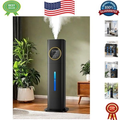 2.1L Cool Mist Humidifier with Night Light & Adjustable Mist Levels for Comfort