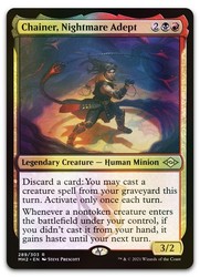 Chainer, Nightmare Adept (Foil Etched) - Modern Horizons 2