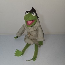 Vintage 1981 Fisher Price 857 Kermit the Frog Dress Up Reporter Muppets Doll