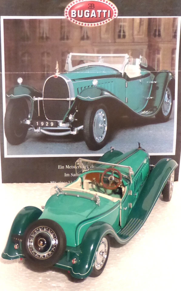Franklin Mint: Bugatti Royale Typ 41 Roadster v. 1929 , M 1:24 , Doku , o. OVP - Bild 3 von 4
