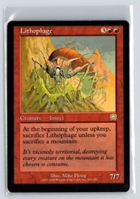 Lithophage – Mercadian Masques – MTG Magic the Gathering Card