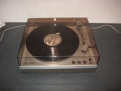 PHILIPS GA 212 Electronic Touch Sensor Stereo Turntable Plattenspieler Vintage