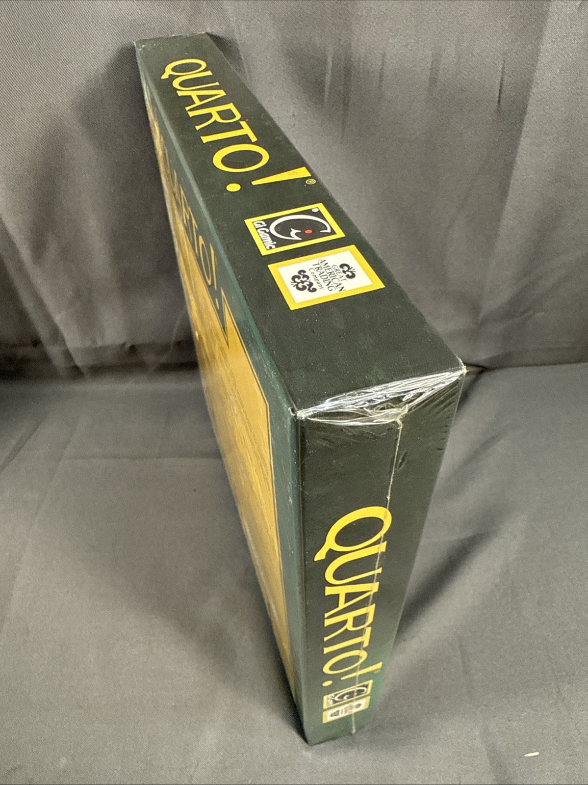 QUARTO! Wooden Board Game  Vintage 1993 Gigamic Mensa Select New 9/5