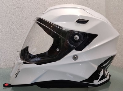 Neuwertiger AIROH COMMANDER Weiss L (59/60) OVP