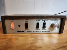 Bose Model 901 Active Equalizer Vintage Wood Analog Stereo Audio