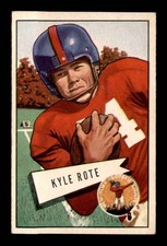 1952 Bowman Large #28 Kyle Rote SP RC VGEX X3495760